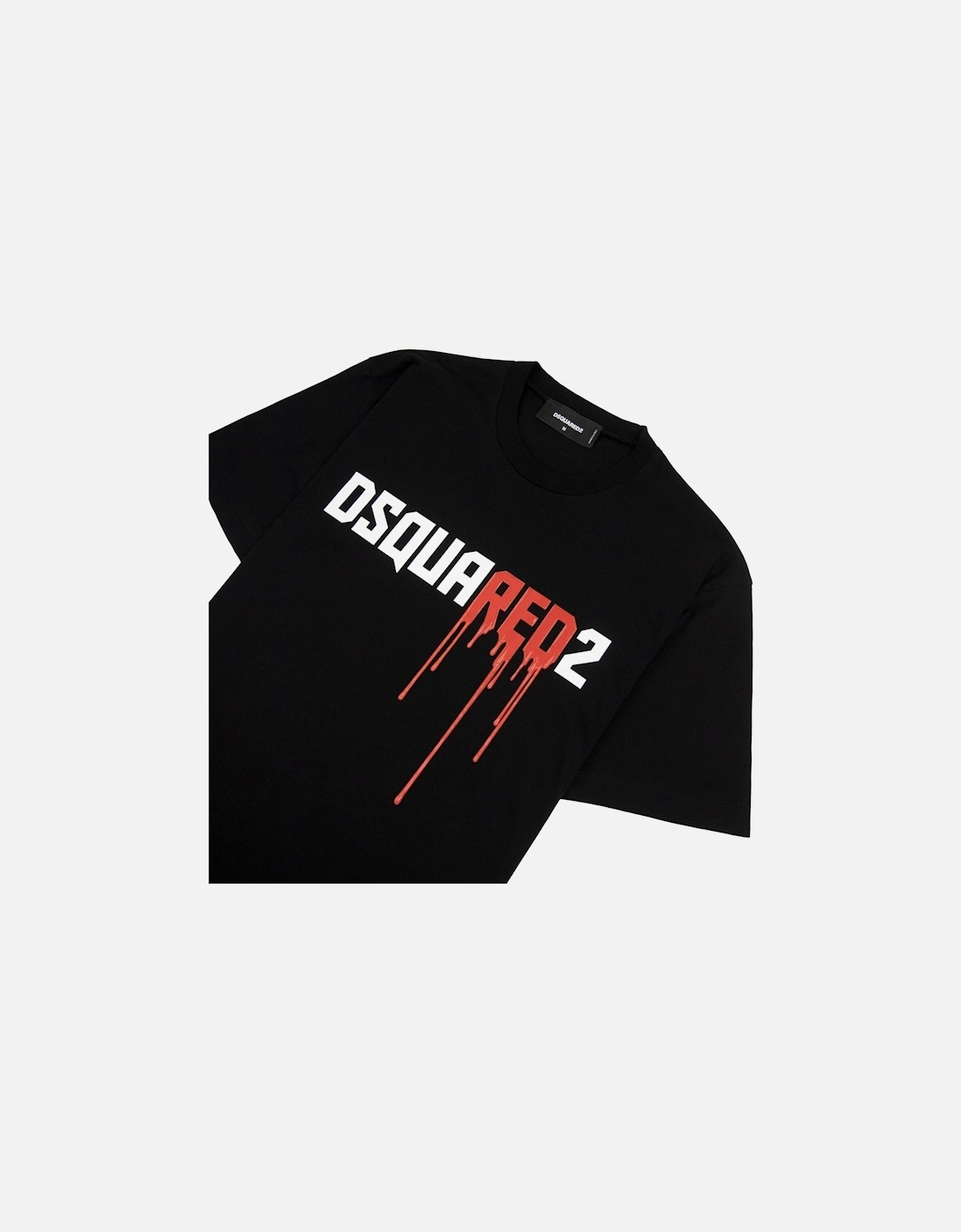 Bloody Red Logo Cool Fit T Shirt Black 900