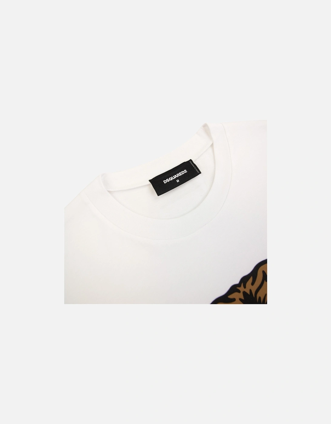 Bear Logo Cool Fit T Shirt White 100