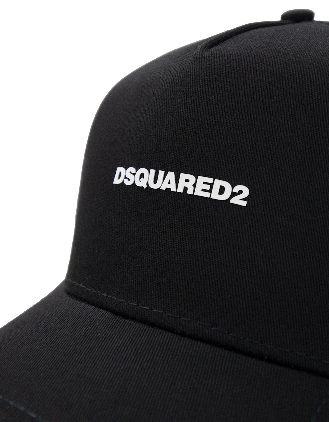 Dsquared Mini Logo Baseball Cap Black/White