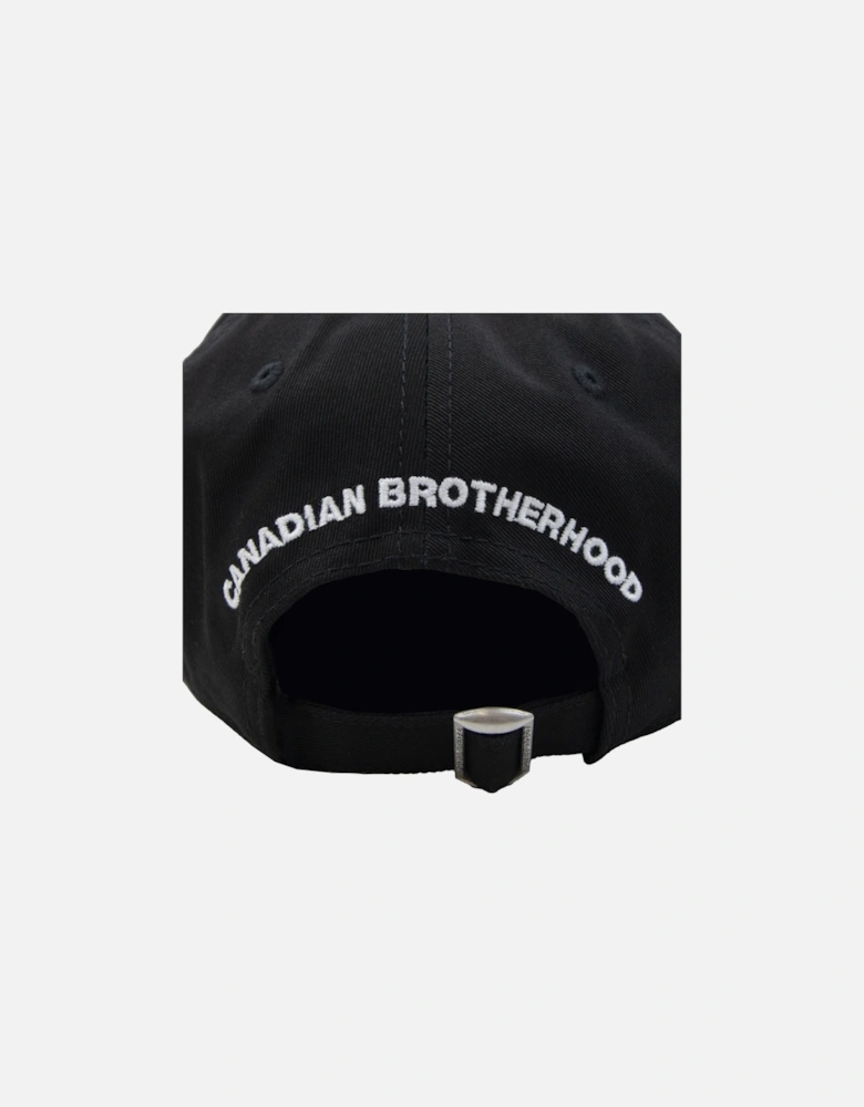 Dsquared Mini Logo Baseball Cap Black/White