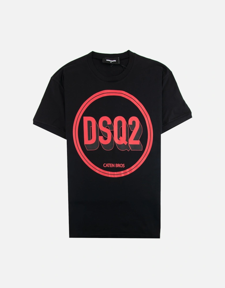 DSQ2 Circle T-shirt Black 900