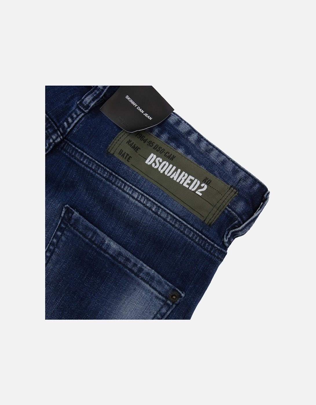 Green Patch Skinny Dan Jean Denim 470