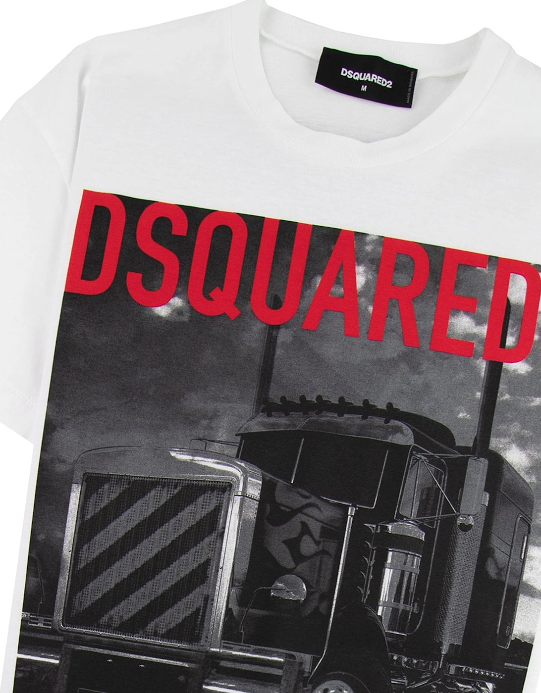 Truck Convoy T-shirt White 100