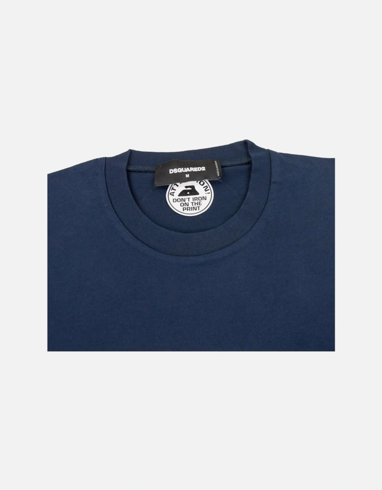 Surf Board Cool T Shirt Navy 478
