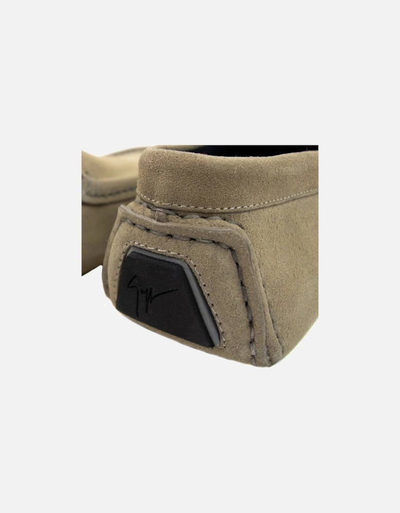 Kent Signature Suede Loafers Camel