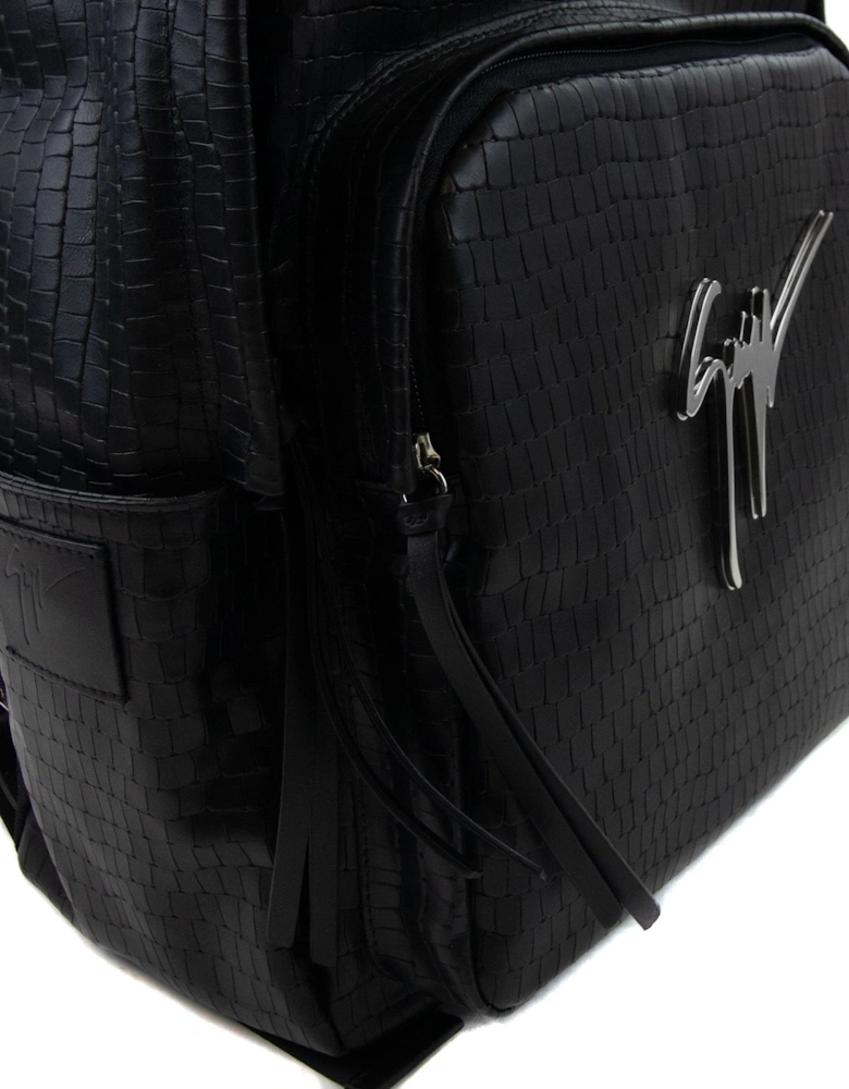 Signature Borse Carry Backpack Black