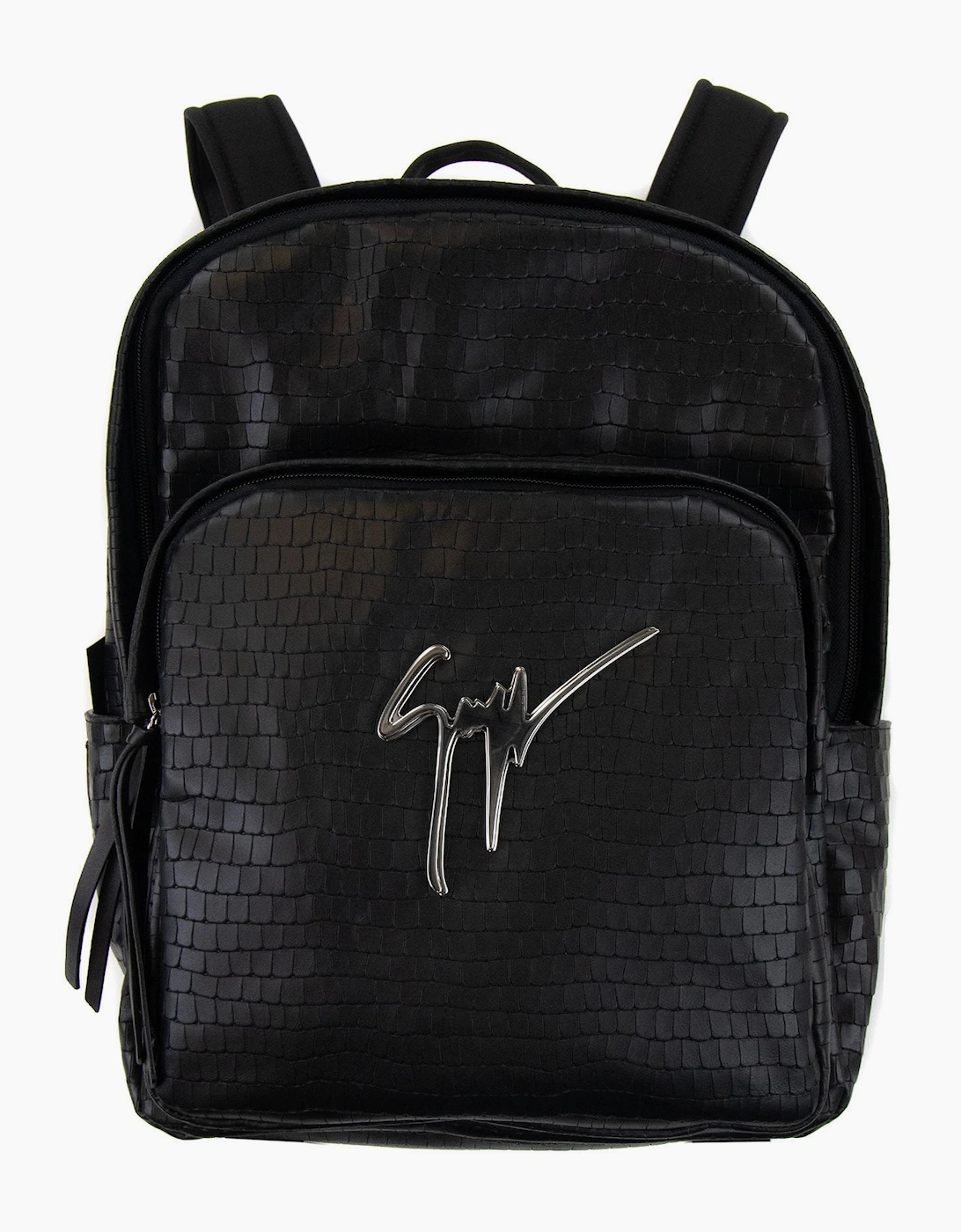Men's Giuseppe Zanotti Signature Borse Carry Backpack Black - Size: OS