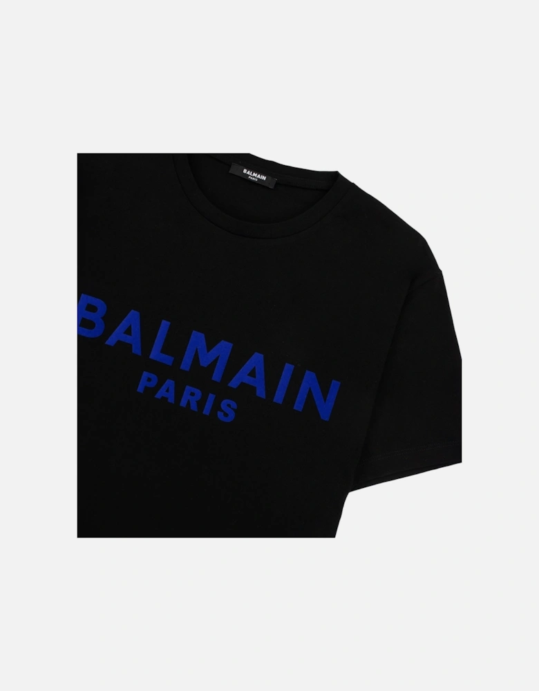 Embossed Logo T Shirt Black