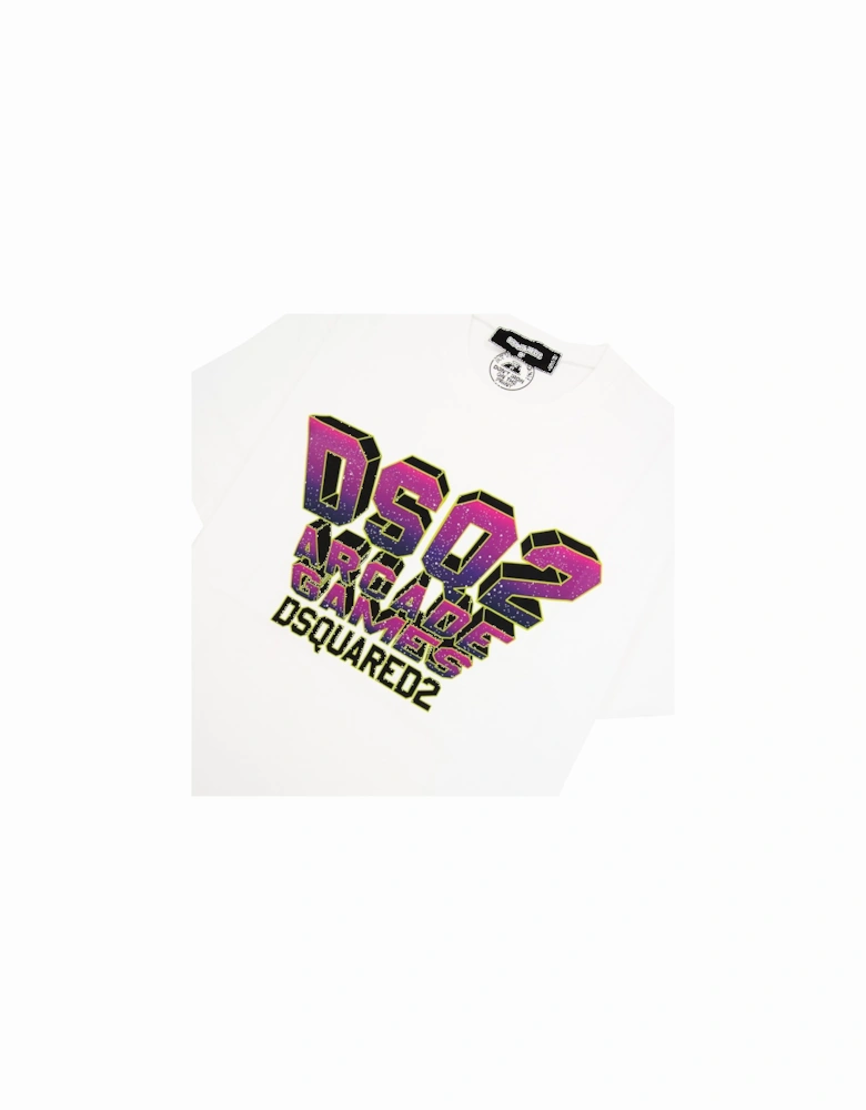 Dsq2 Arcade Games Cool T Shirt White 100