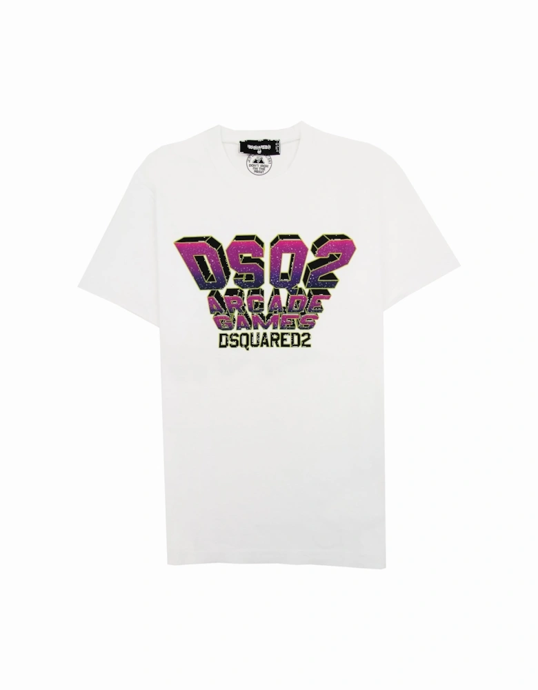 Dsq2 Arcade Games Cool T Shirt White 100