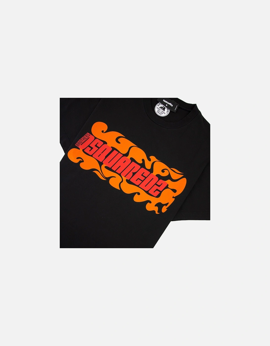 Wave Logo Cigar Tee Black