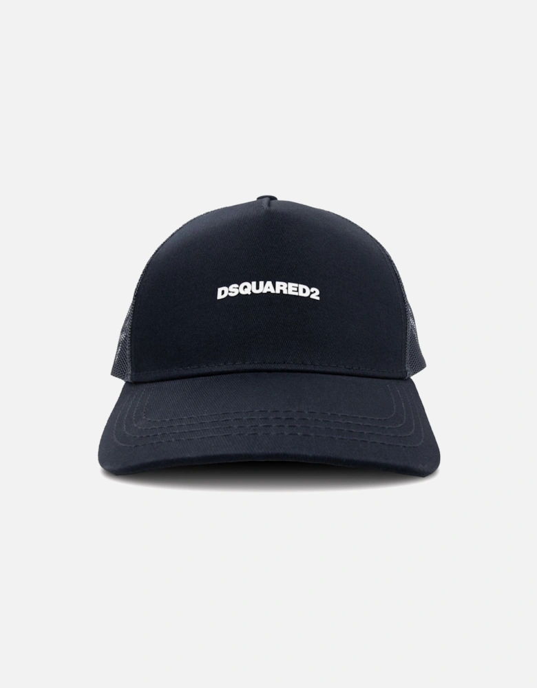 Dsquared Mesh Back Cap Anthracite/white