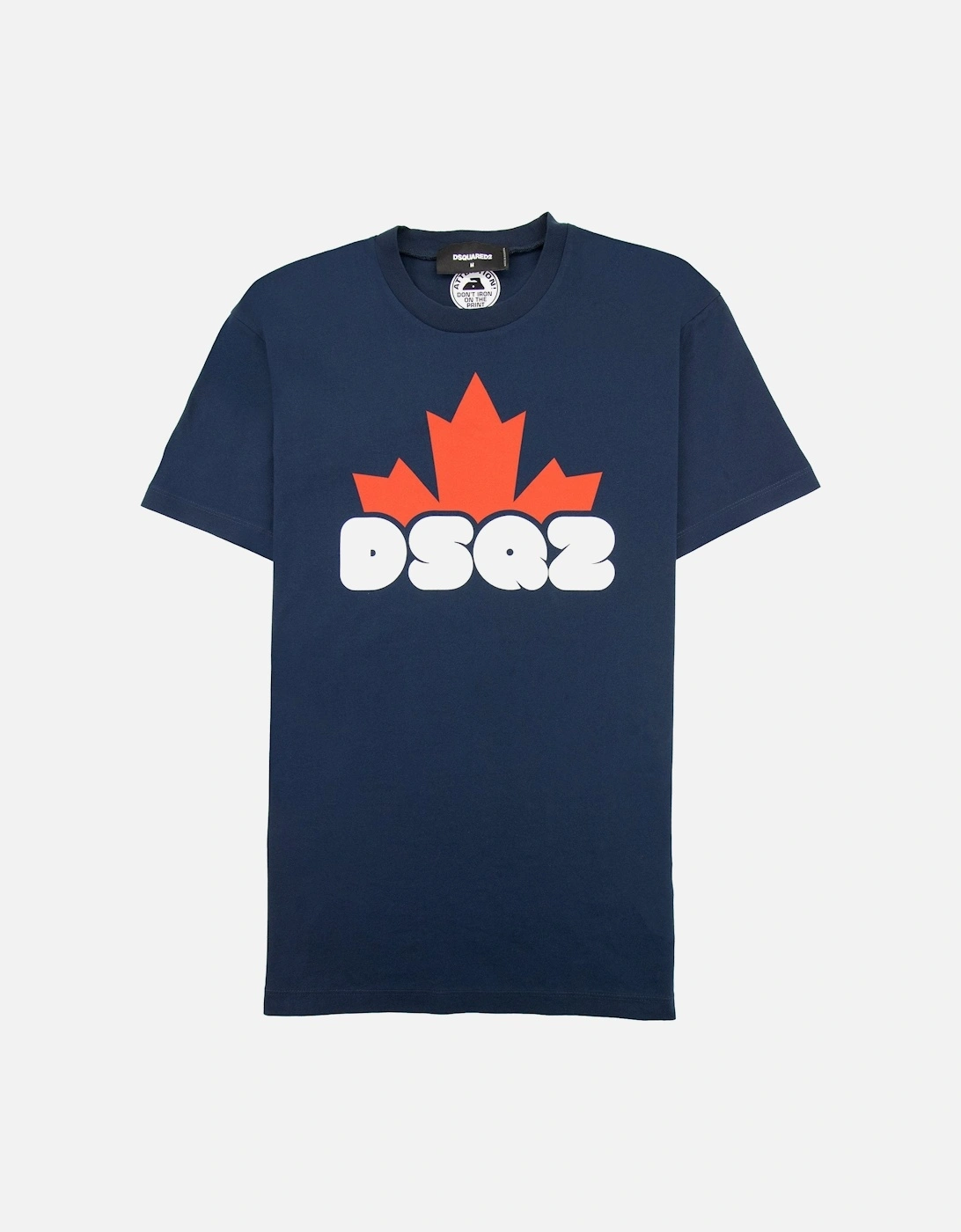 Dsq2 Logo Print Cool T Shirt Navy 478, 5 of 4