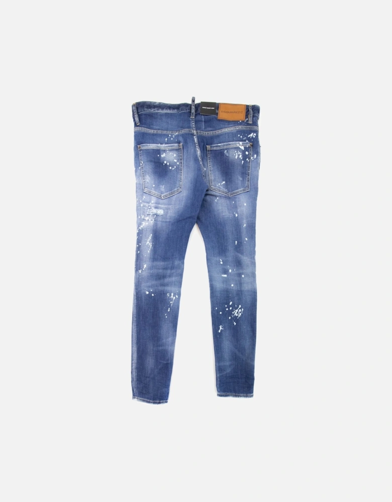 Super Twinkey Ripped Jeans Navy Blue 470