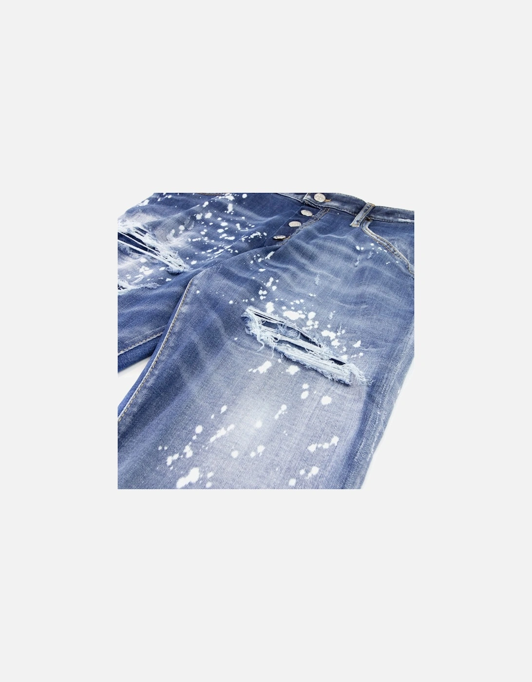 Super Twinkey Ripped Jeans Navy Blue 470