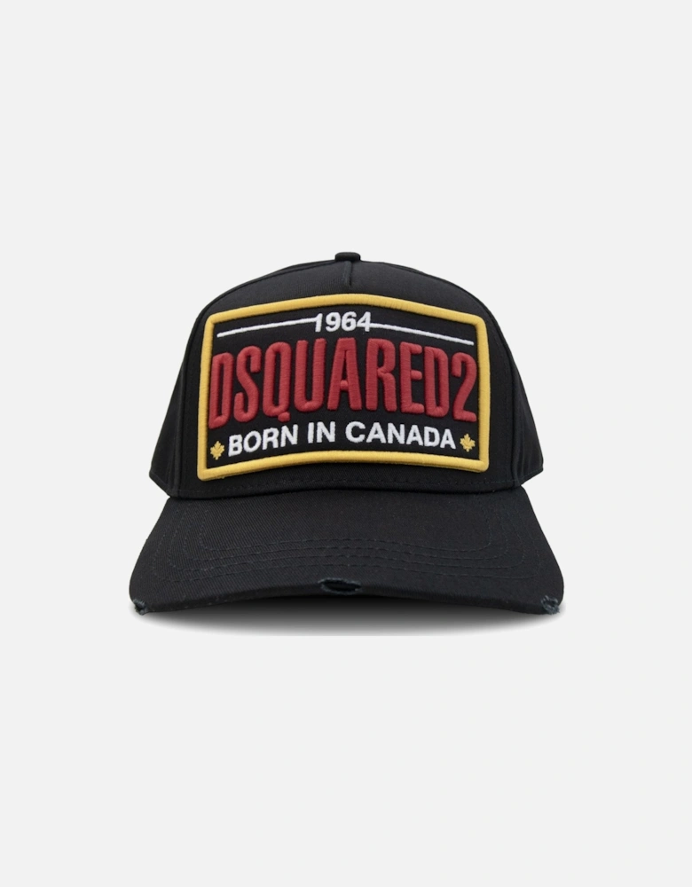 Dsquared Canada Patch Baseball Cap Black