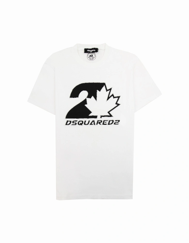 Dsq2 Logo Cool T Shirt White 100