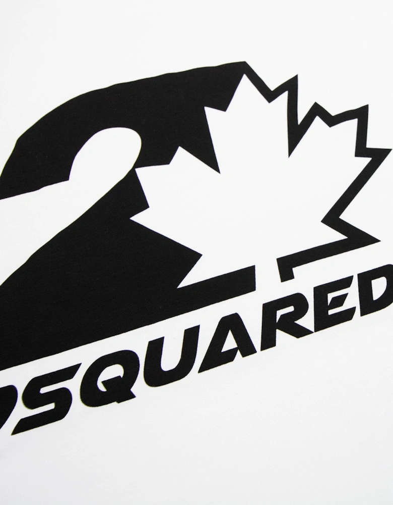 Dsq2 Logo Cool T Shirt White 100