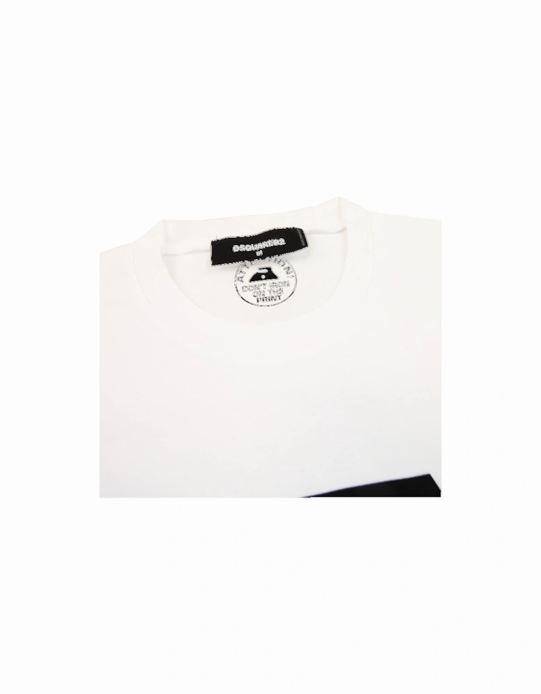 Dsq2 Logo Cool T Shirt White 100