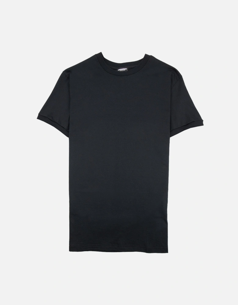 3 Pack Back Logo T Shirt Black