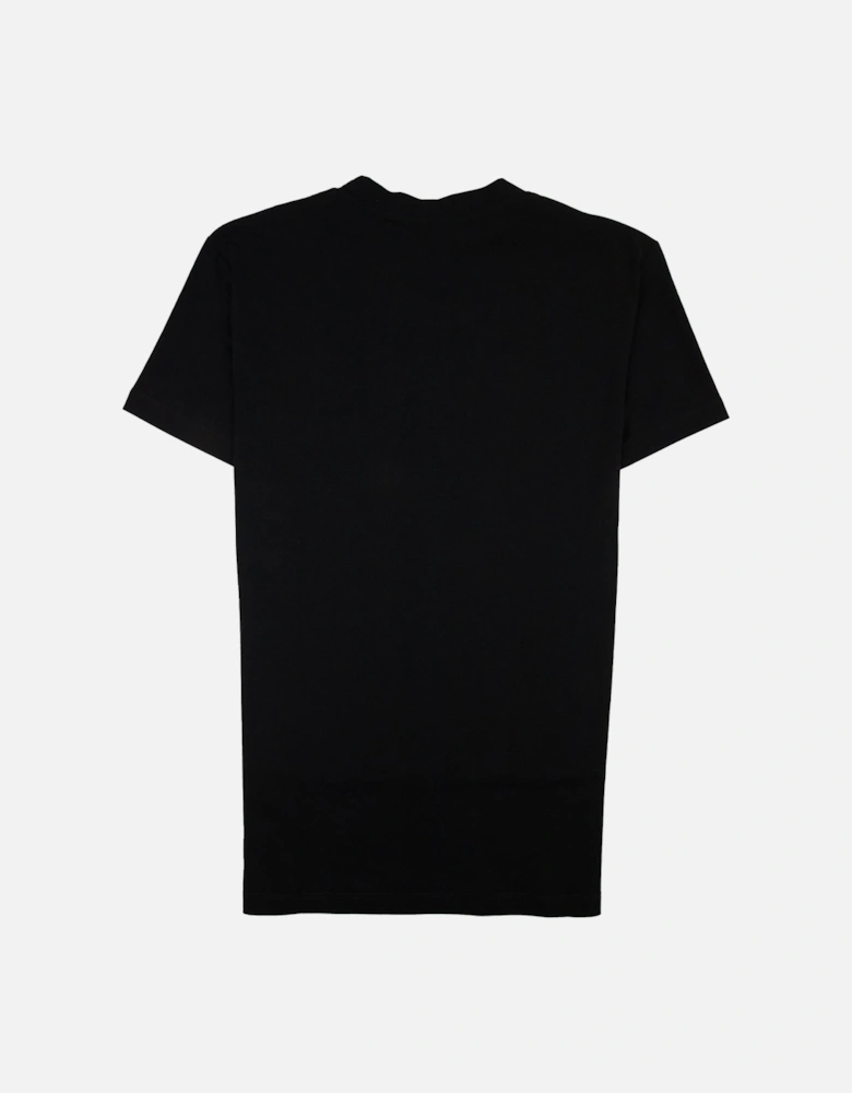 Metallic Logo T-Shirt Black