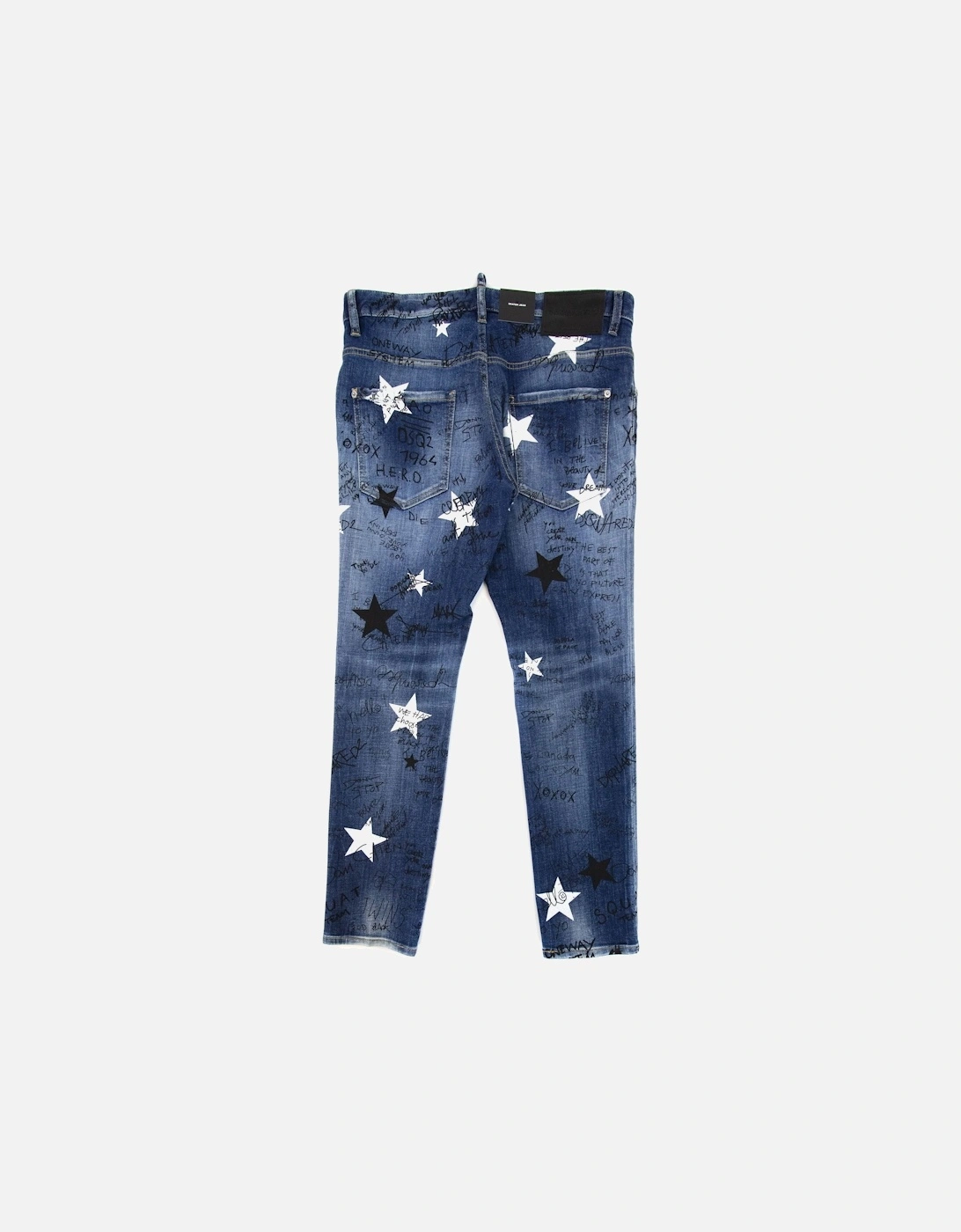 Skater Star Wash Jeans Navy Blue 470