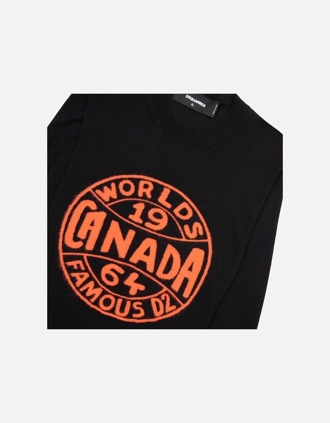 Canada World Famous Knit Sweater Black