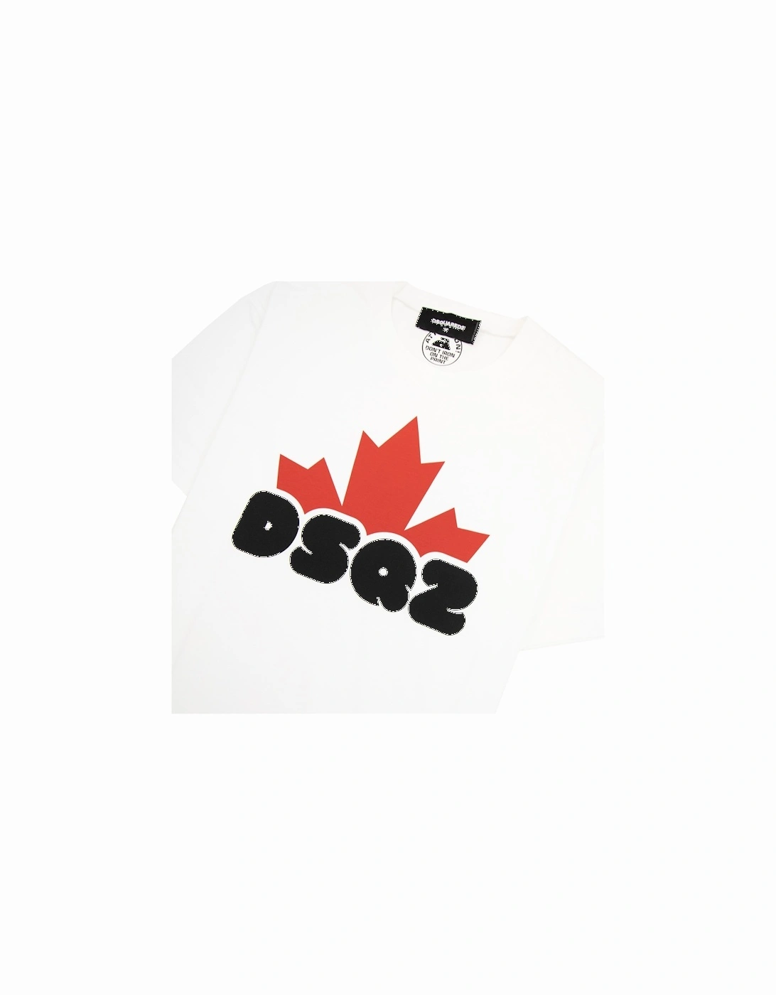 Dsq2 Logo Print Cool T Shirt White 100