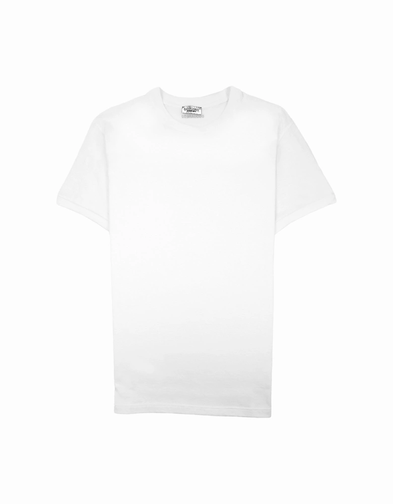 3 Pack Back Logo T Shirt Black, White, Grey