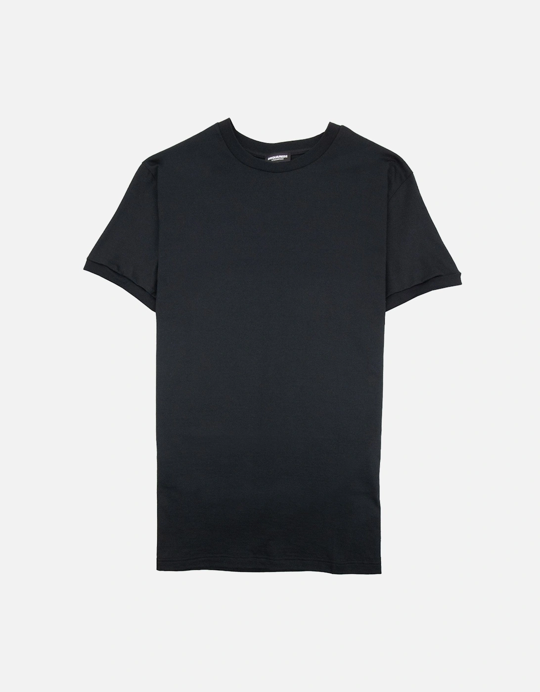 3 Pack Back Logo T Shirt Black, White, Grey