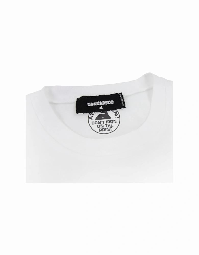 Logo Super Crew T Shirt White 100