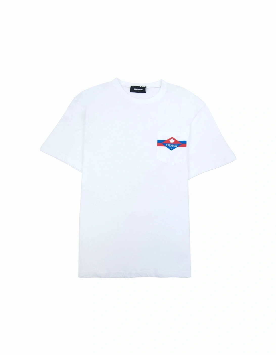 Pocket Ds2 Logo T Shirt White 100, 5 of 4