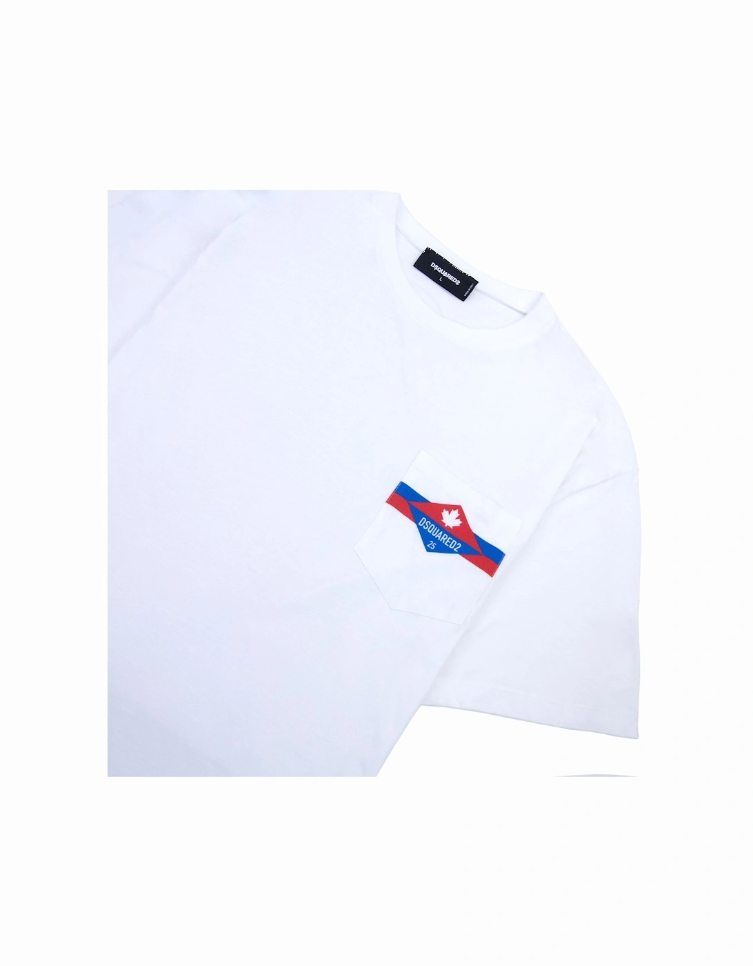 Pocket Ds2 Logo T Shirt White 100