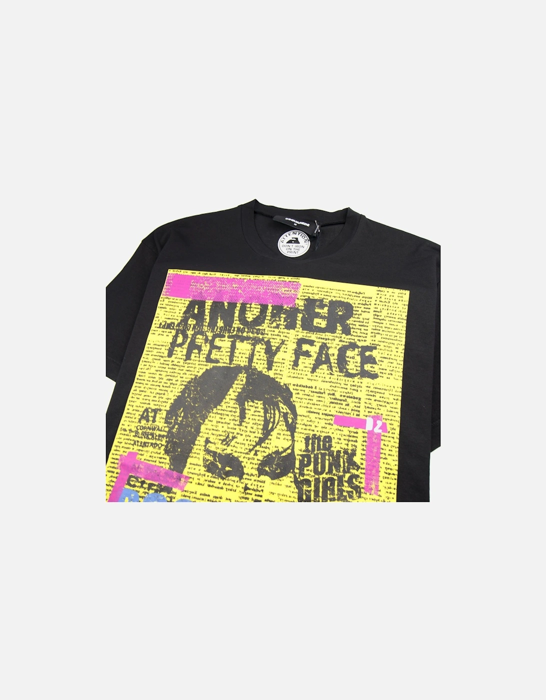 Another Pretty Face Tee Black/Yellow
