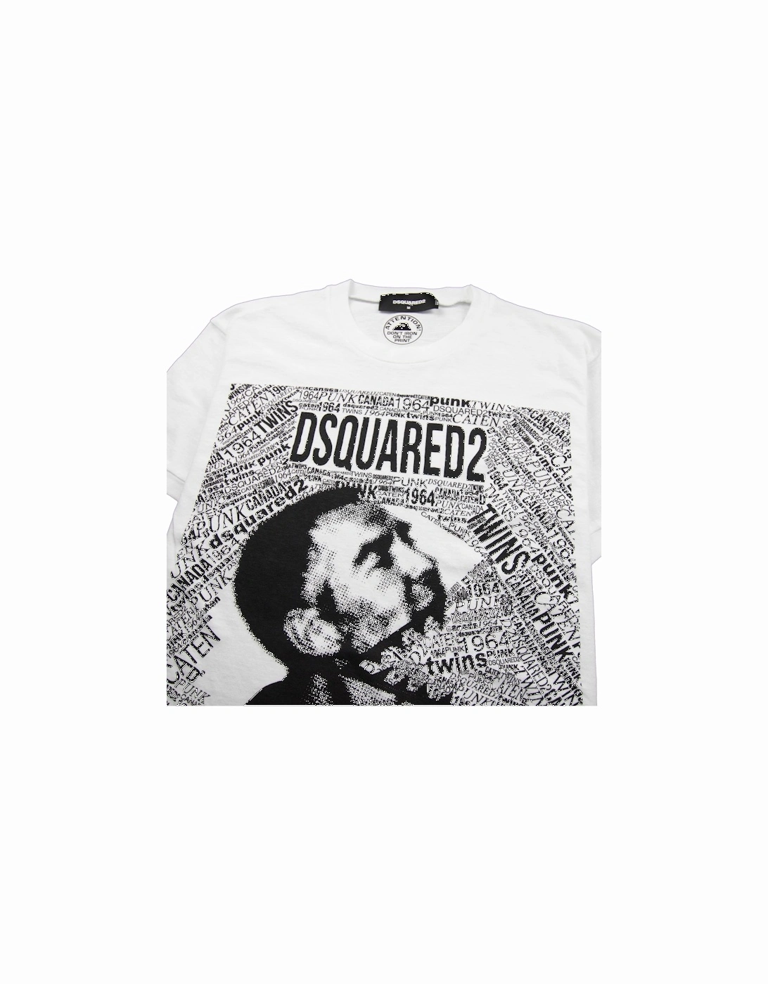 Caten Twins Mouth Tee White