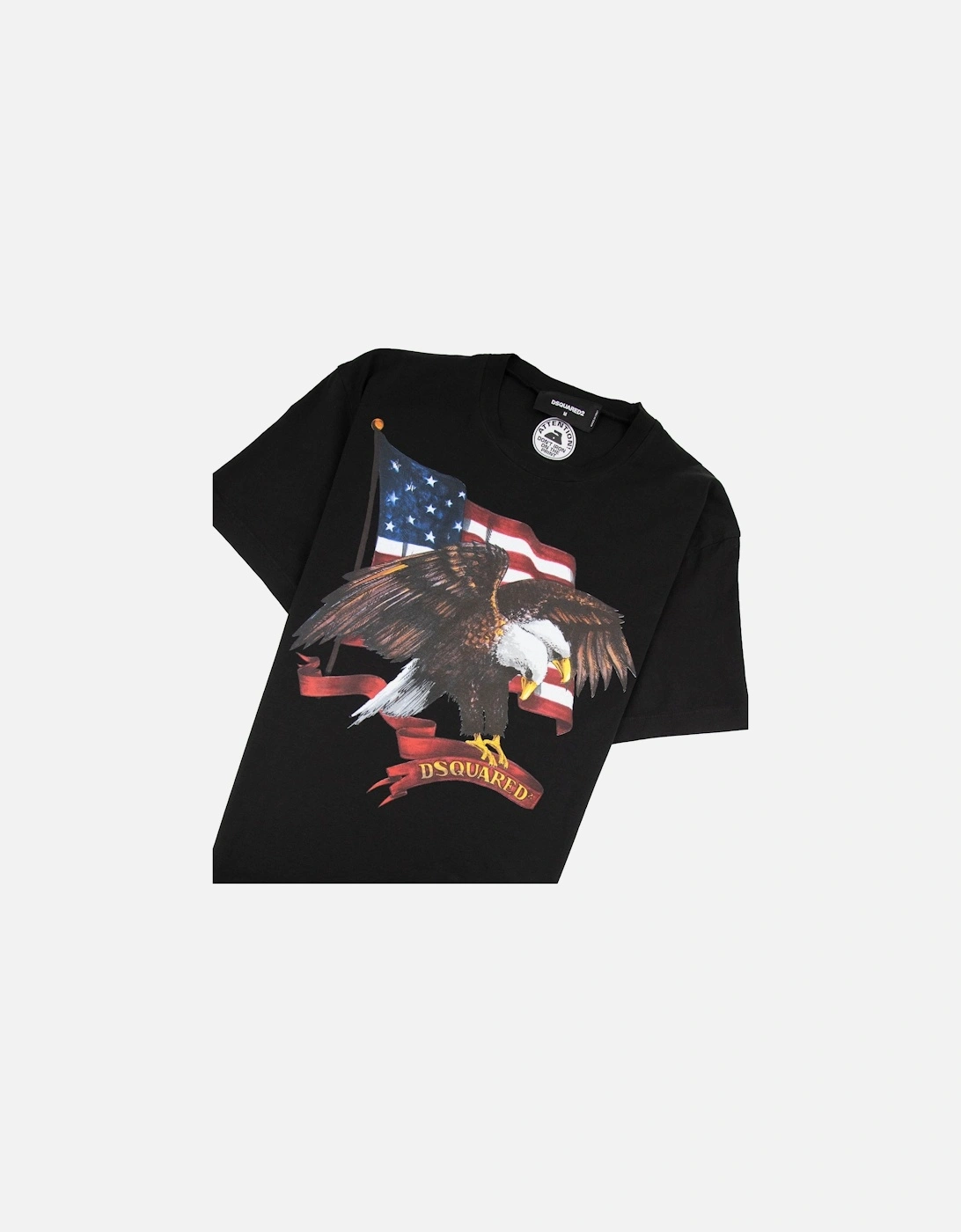 Eagle Flag T-Shirt Black
