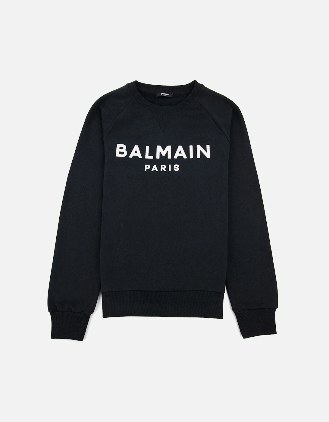 Foil Logo Sweatshirt Black/Silver Foil Logo, 5 of 4