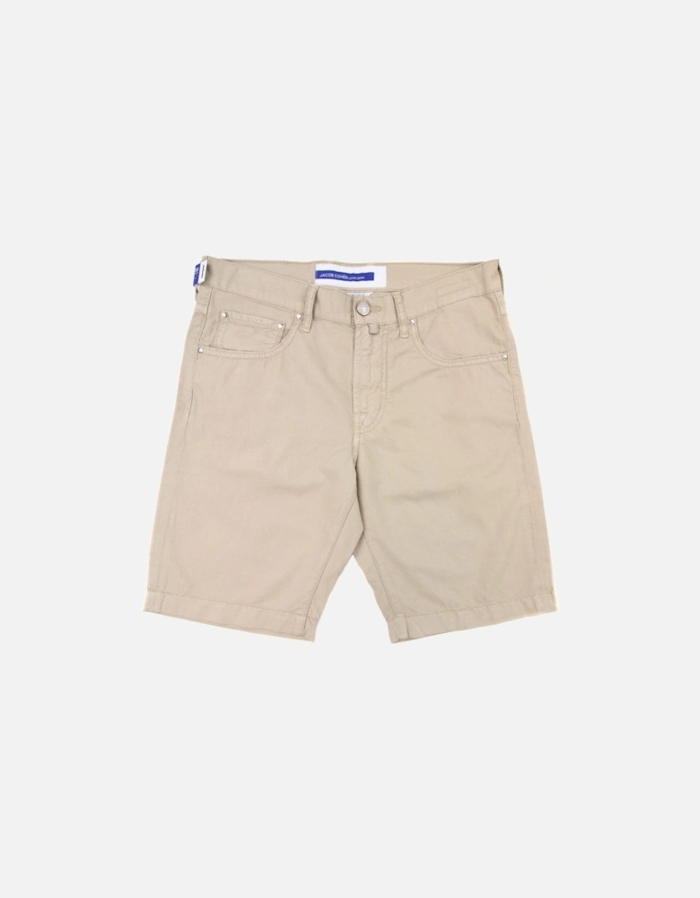 Nicolas Slim Fit Chinos Short Beige A80