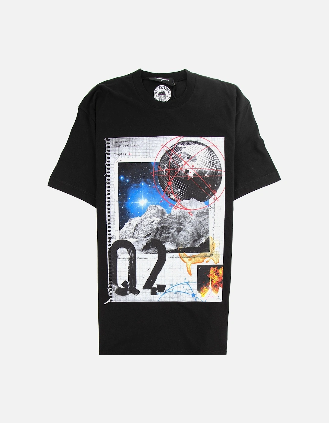 Star Trecking T-shirt Black, 3 of 2