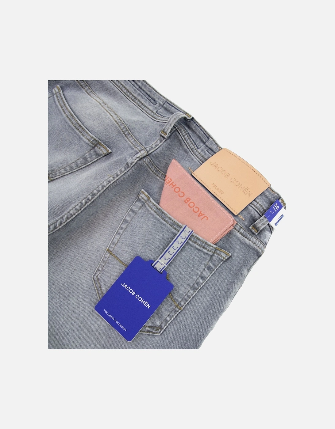 Nick Slim Fit Jean Denim Grey 500d