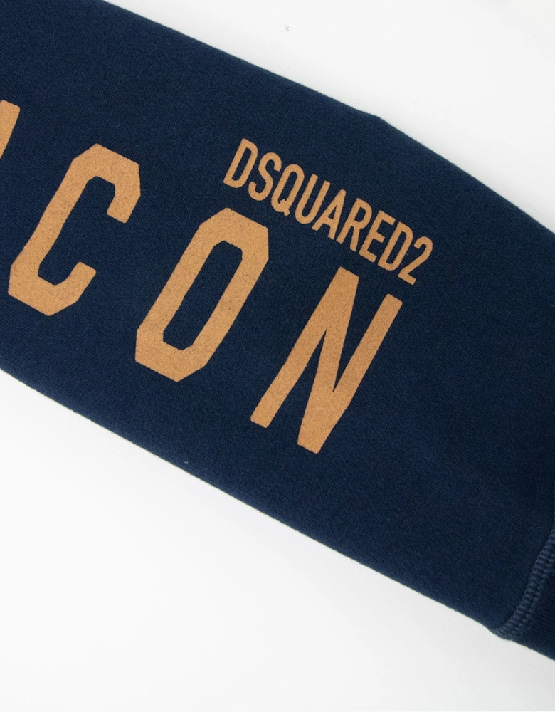 Icon Logo Jogging Bottoms Navy 478