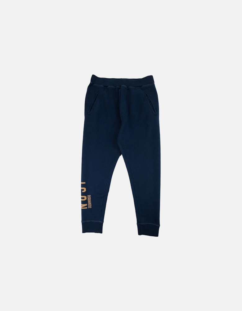 Icon Logo Jogging Bottoms Navy 478