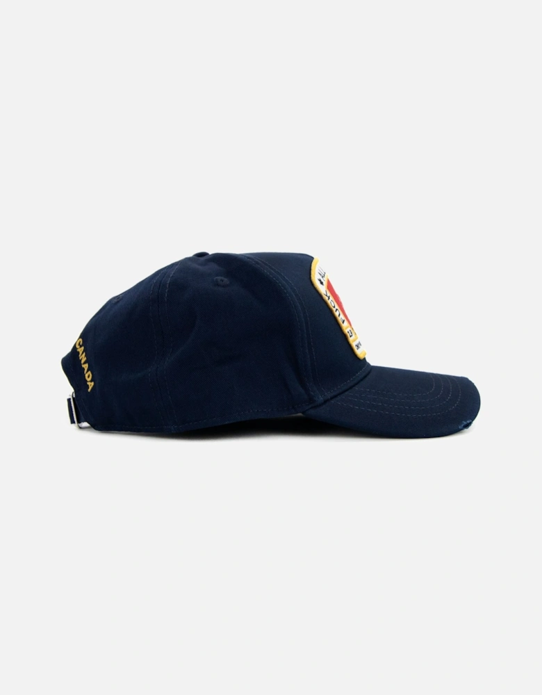 Canadian Flag Baseball Cap Navy