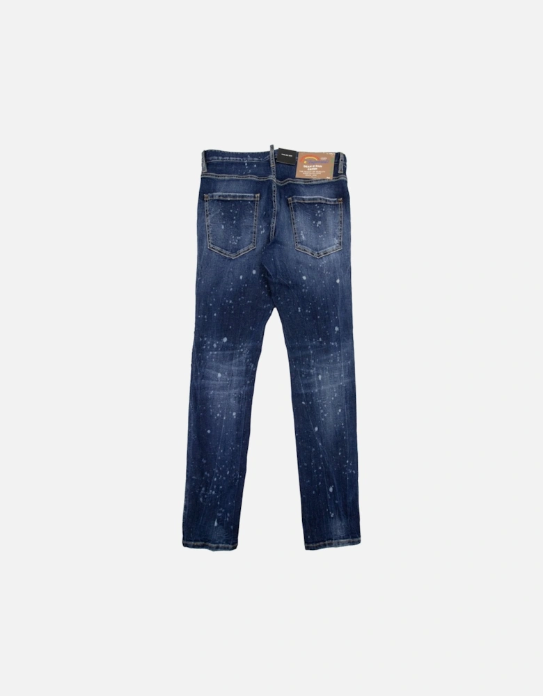 Dark Moldy Wash Cool Guy Jean Navy Blue 470