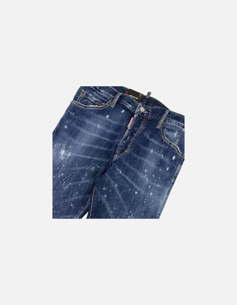 Dark Moldy Wash Cool Guy Jean Navy Blue 470