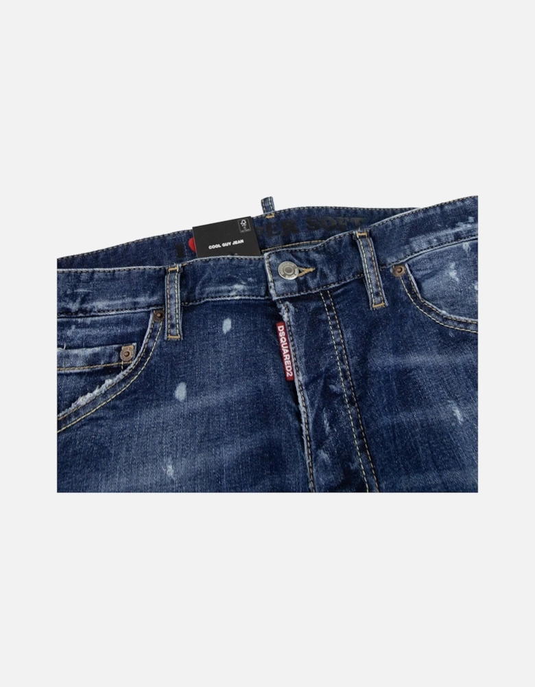 Dark Moldy Wash Cool Guy Jean Navy Blue 470