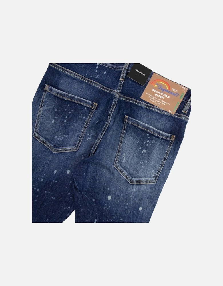 Dark Moldy Wash Cool Guy Jean Navy Blue 470