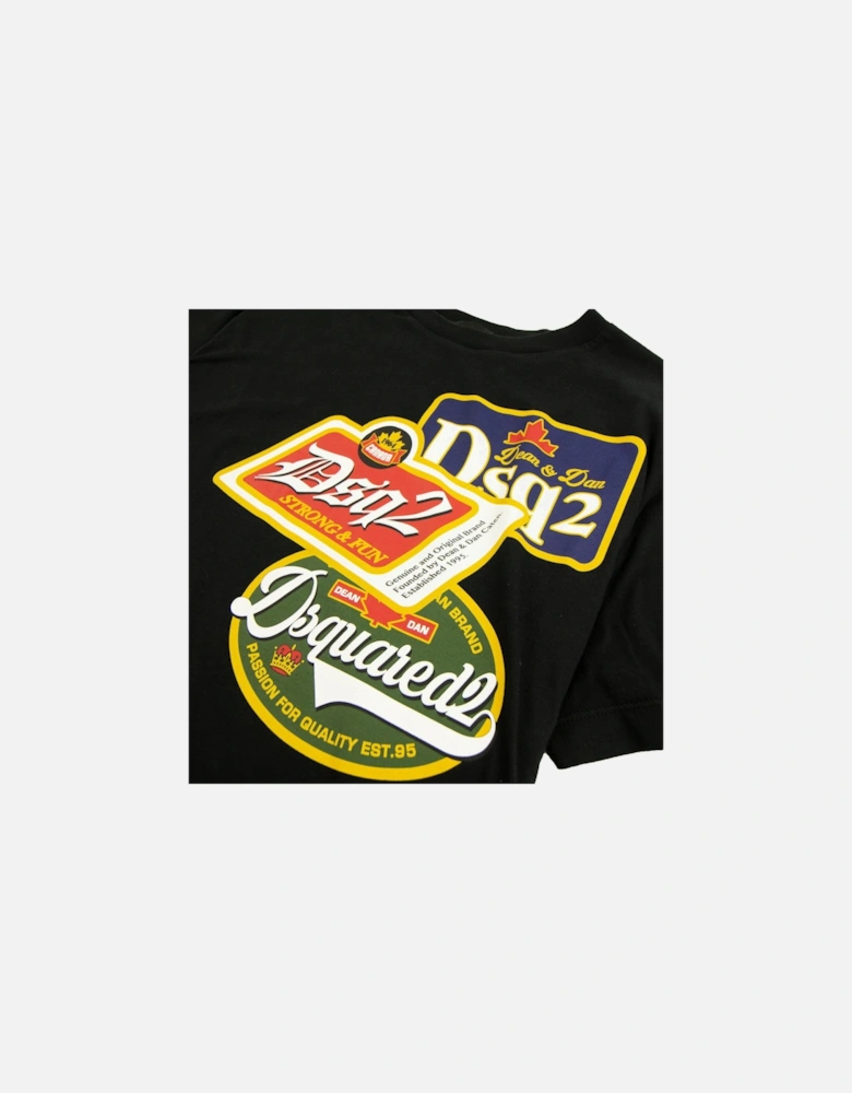 Strong & Fun Vintage T-shirt Black 900