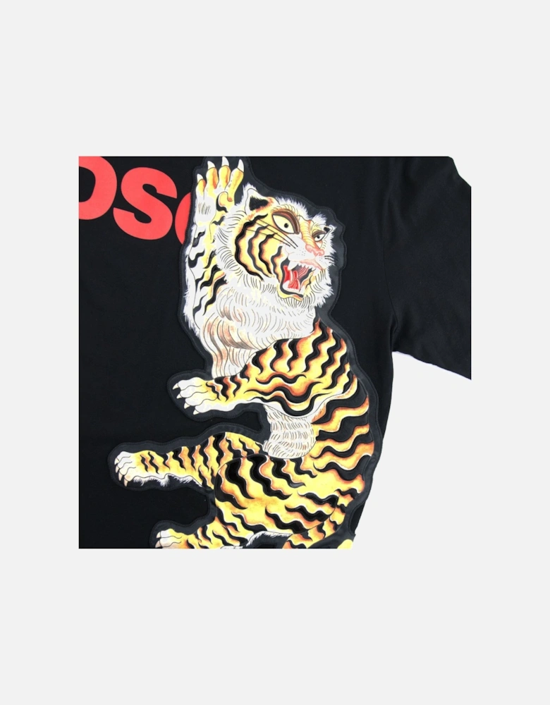 Tiger T-shirt Black 900