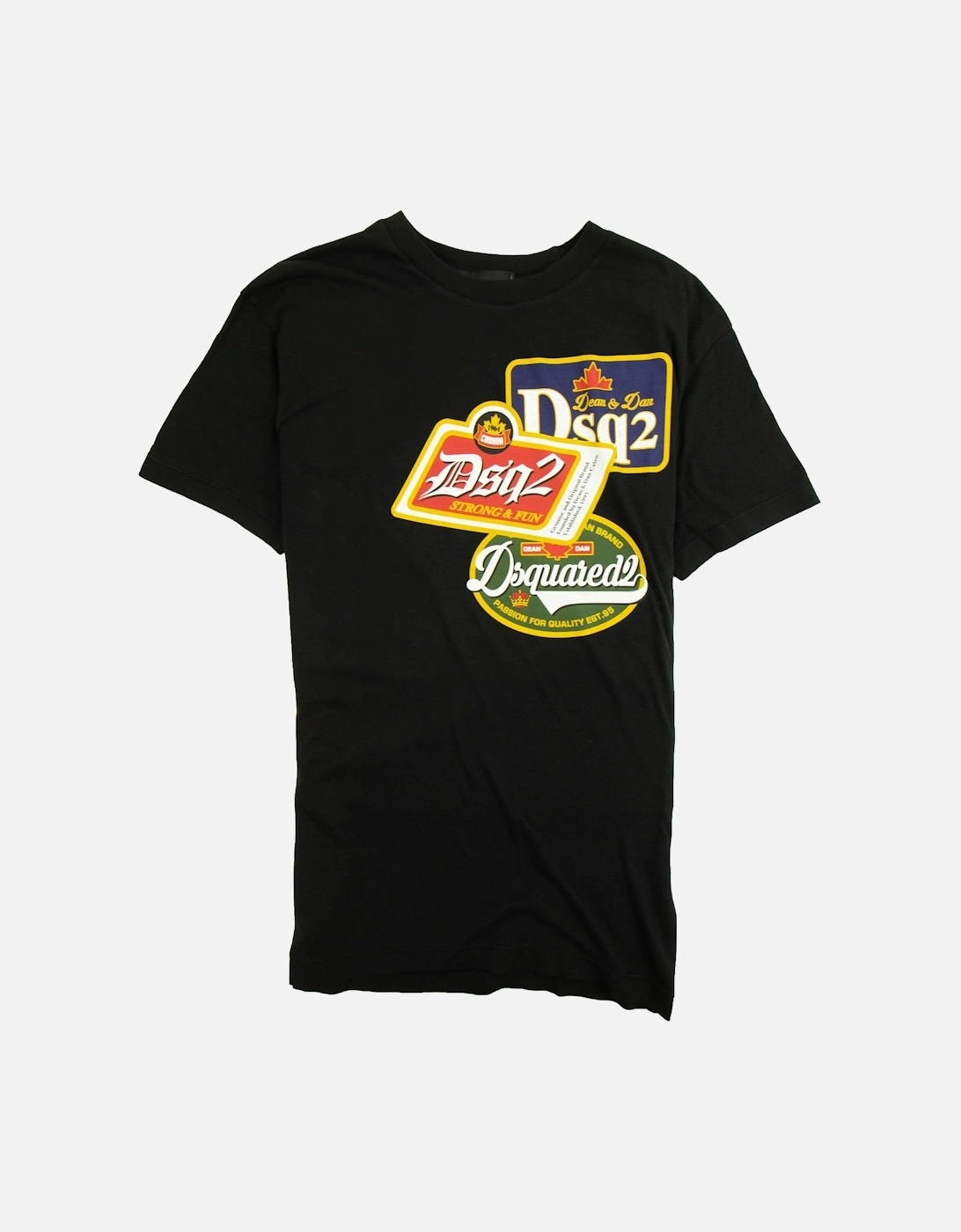 Strong & Fun Vintage T-shirt Black 900, 3 of 2